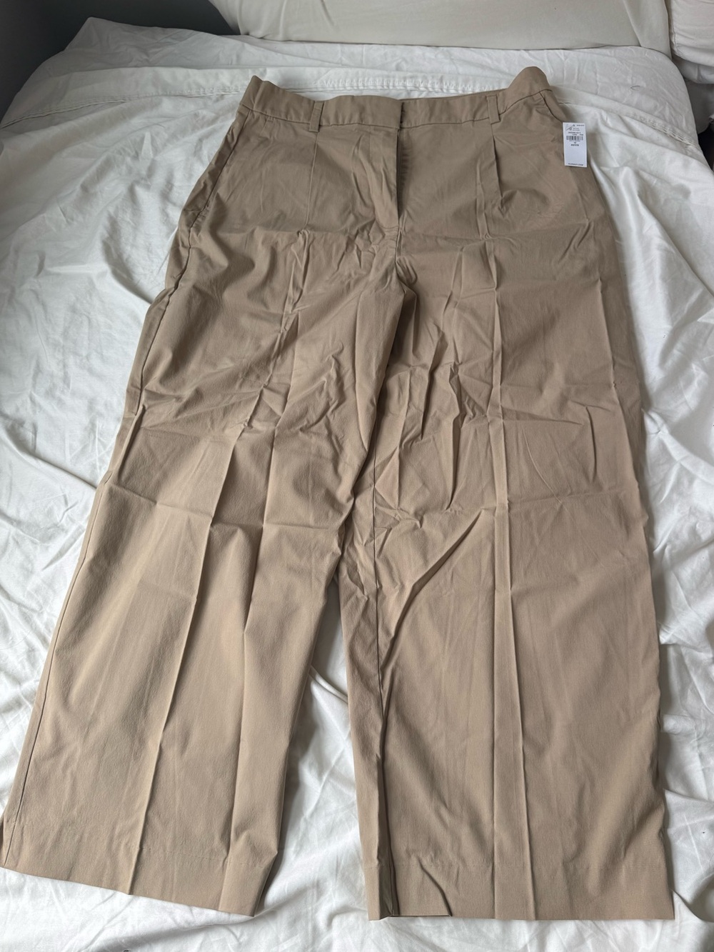 NWT Old Navy Extra High-Waist Taylor Super Wide-Leg Trousers, size 12 Petite